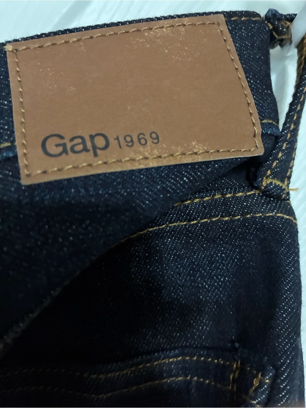 GAP Dark Indigo Straight-Leg Men's Jeans